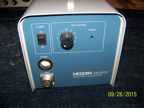 HOZAN HS-800 SOLDER CLEANING STATION - EXCELLENT CONDITION