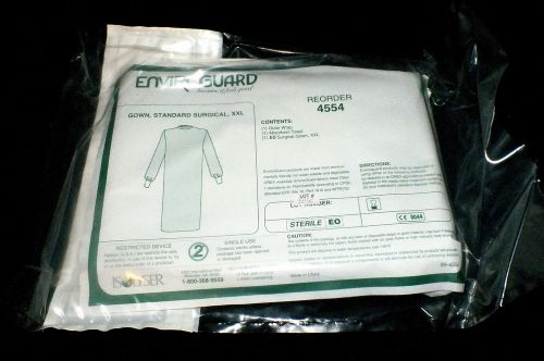 Enviroguard Standard Surgical Gown, Size XXL, New in Sealed Pack