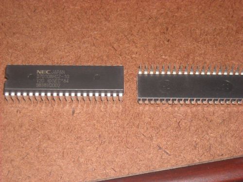 D70108HCZ-10 NEC 40 PIN DIP/V20HL/ V30HL 16/8, 16-BIT MICROPROCESSOR 10 PCS