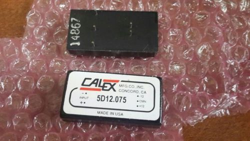 5D12.075 CALEX +/- 12V 0.2A power supply inverter 1 unit