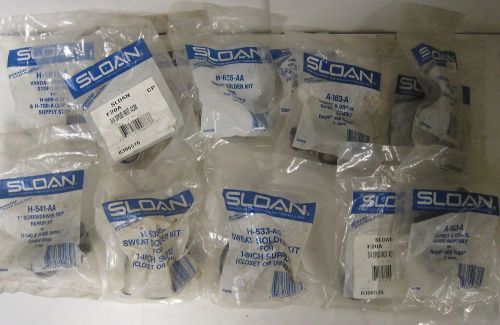 Sloan Various Closet and Urinal Repair Parts NIB Lot of 15