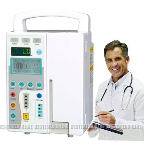 New Infusion Pump injection Alarm ml/h or drop/min Vet Human ultrasonic wave KVO