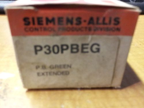SIEMENS P30PBEG NEW IN BOX P.B. GREEN EXTENDED #B51