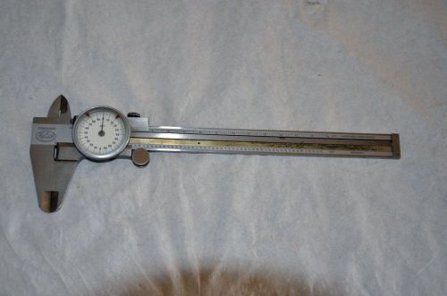 Helios Dial Gauge Micrometer Hardened 20CM 8&#034; .001&#034; Germany Stainless Steel