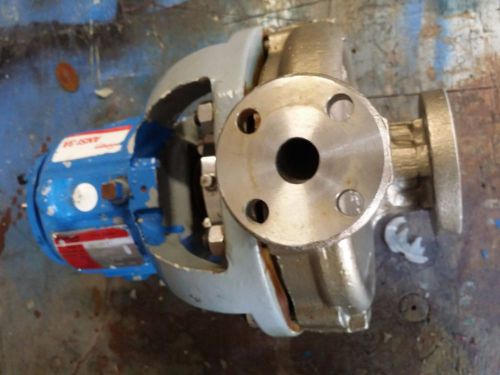 Used flowserve durco mk3 std 316 stainless steel pump 1k1.5x1-82rv/6.75 (#1037) for sale