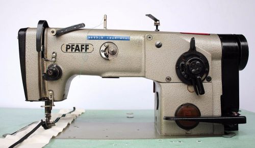 Pfaff 438 single needle zig zag reverse elastic foot industrial sewing machine for sale