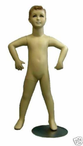 Fiberglass Child- Size 4-5 Boy Mannequin