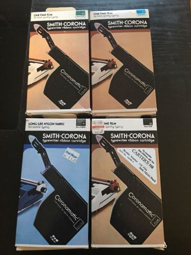 Lot Of 4 Smith Corona Typewriter Ribbon Cartridge