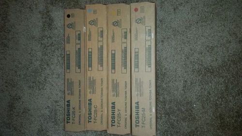 Toshiba TFC 25 CKMY TONER SET