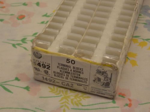 Allen-Bradley 1492-CA2 series C terminal blocks pkg. of 50 un-opened electrical