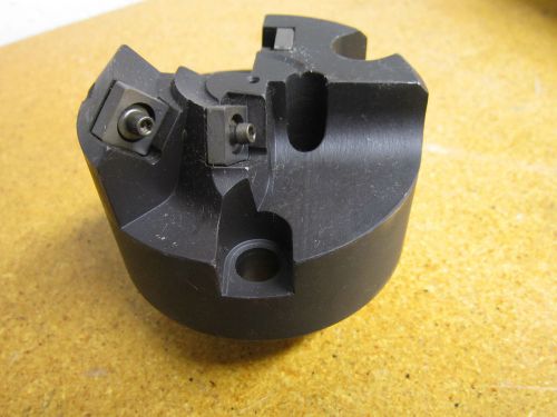 UTS-28239 Indexable Chamfer Face Mill Cutter 3.25&#034; New Old Stock