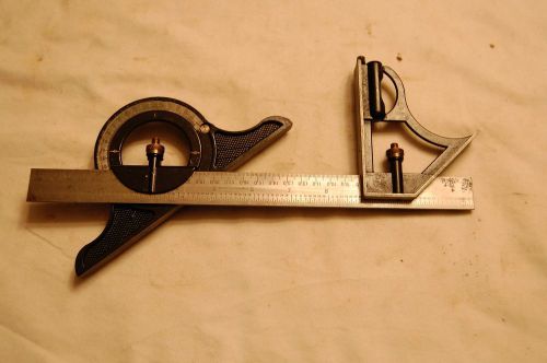 12&#034; Combination Machinist Square made in England