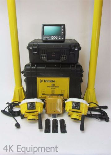 Trimble gcs900 ms990 gps/gnss cab kit, cb430 display, cr910 radio cat accugrade for sale