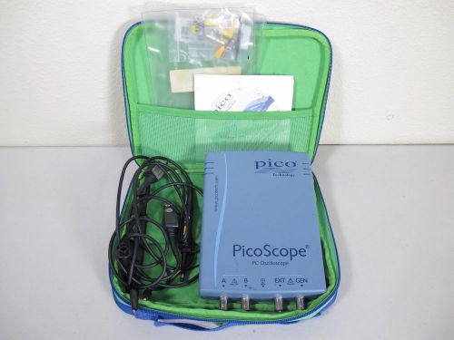 Pico technology picoscope 3206b  usb oscilloscope 2 analogue 200 mhz 500 msps for sale