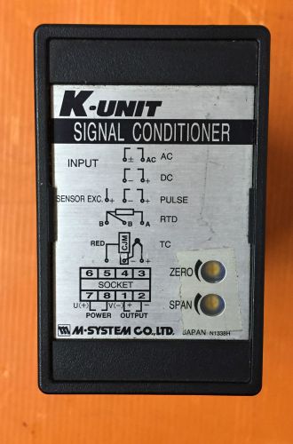 K-UNIT SIGNAL CONDITIONER KVS-OA-J