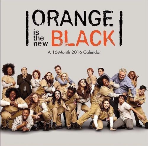 Orange is the new black 2016 monthly wall calendar 16 month for sale