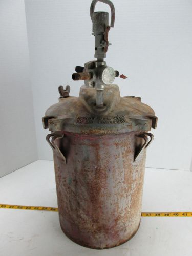 Binks pressurized paint/glue pot tank 2 gallon? sku b for sale
