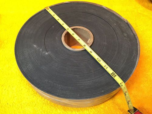 ***NEW***  3&#034; WIDE X 105&#039; ROLL 3/32&#034; BLACK HIGH GRADE COMMERCIAL RUBBER