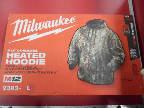 Milwaukee m12 cordless heated hoodie~2383~large~ for sale