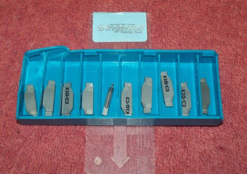 INGERSOLL    CARBIDE INSERTS   TDT1.00-0.00   PACK OF 10  GRADE  K10