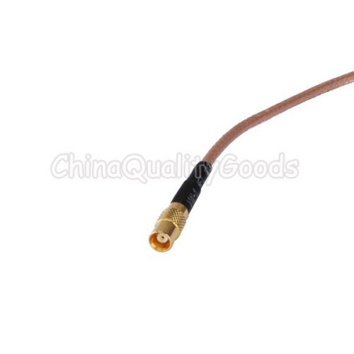 RF cable assembly CRC9 male to MCX female RG316 15cm