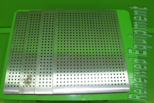 Stainless Steel Incubator Shelf  L 19.75&#034; x W 25.5&#034; x H 0.5&#034; Lot of 4