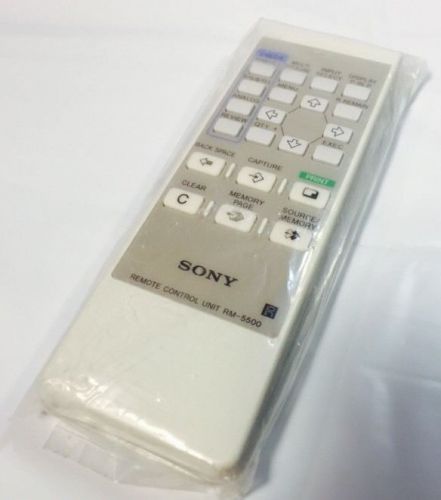 Sony rm-5500 remote control oep up- color printer for sale