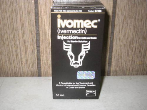 NEW Ivomec 50 ml For Cattle and Swine Injection 67306