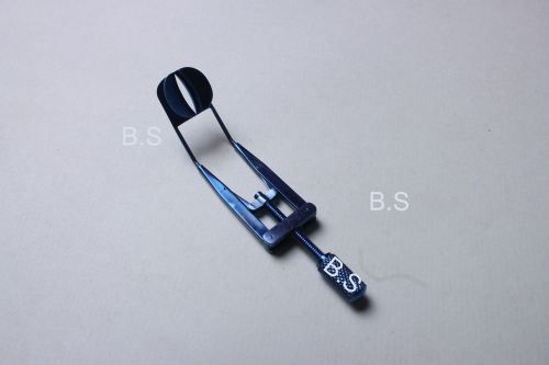 titanium eye Speculum Solid Bladed Temporal adjustable opening overall length