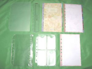 Classic ~ 1 year undated day runner planner tab page lot fill franklin covey 562 for sale