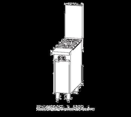 Southbend P12C-B Platinum Heavy Duty Range Gas 12&#034; (2) Open Burners