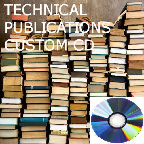 Engineering collection of manuals technical publications compilation custom cd for sale
