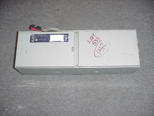 Square D QMB-363HW 100 Amp 480/600 VAC Fusible Switch Series E1 QMB363HW
