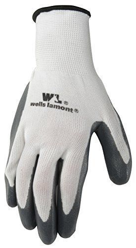 Wells Lamont 563LU Nitrile Coated Work Gloves, Large, 10 Pair Pack