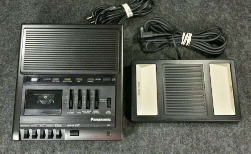 Panasonic RR-930 Microcassette Transcriber Recorder w/Foot Pedal (RP-2692)