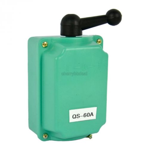 60 a drum switch forward/off/reverse motor control rain hp proof reversing cybd for sale