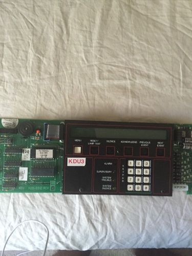 Fci 7200  fire control instruments kdu display board v4.1 for sale