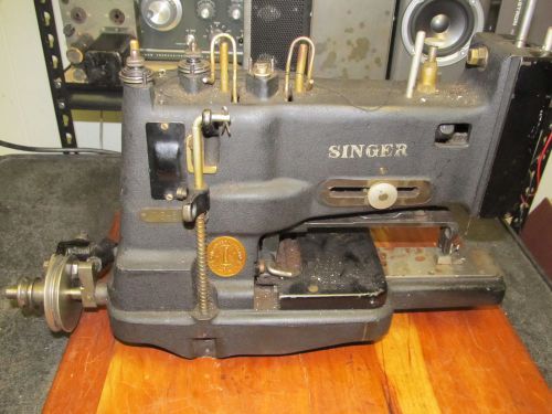 RARE Antique Singer 175-60 Commercial Industrial Button Sewing Machine
