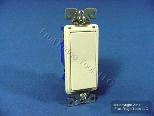 Cooper almond decorator rocker switch 4-way 7504a for sale