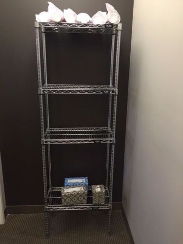 Used ULine Wire Shelving Unit