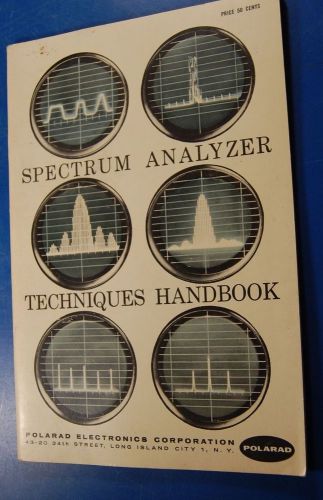 Polaroid Spectrum Analyzer Techniques Handbook §
