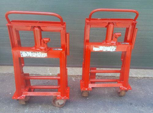 Rol-a-lift equipment moving dollies dolly machinery roller rollers 6000 lbs for sale