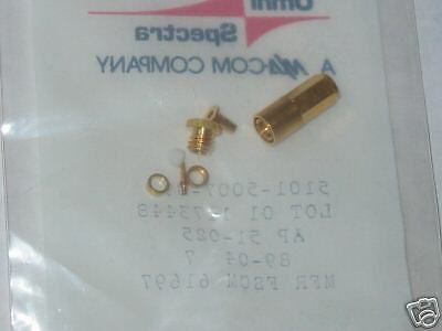 NEW! Gold SMB plug Cable Mt. RF Connector 5101-5007-09