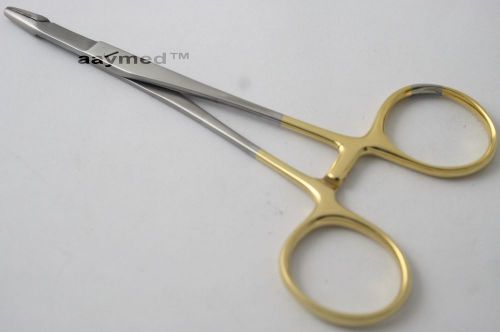 New Olsen Hegar Needle Holder with TC Gold 140mm, surgical dental free shipping