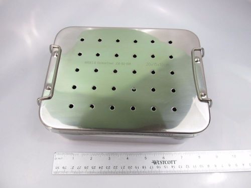 Instruments Sterilization Tray perforated 8x6x4 German Steel KREBS