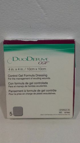 DUODERM DUO DERM CGF 4X4 DRESSINGS PACK OF 5 10cm x 10cm 187660