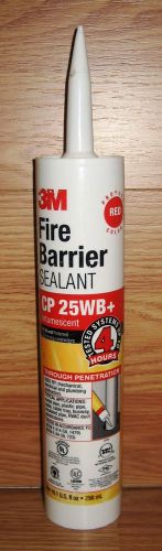 3M (CP25WB) Intumescent Red Fire Barrier Sealant Caulk 10.1 fl oz - 298 mL