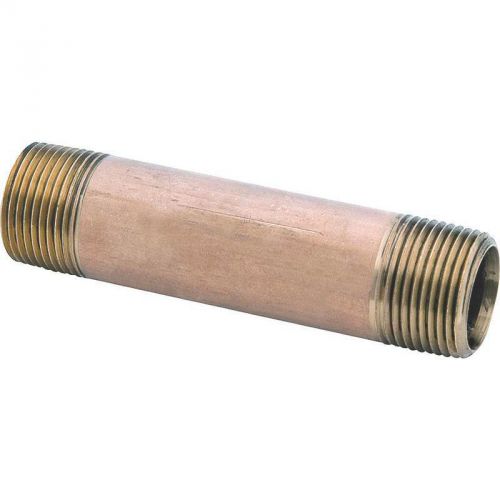 1/8&#034; x 2&#034; red brass pipe nipple anderson metal corp brass pipe nipples for sale