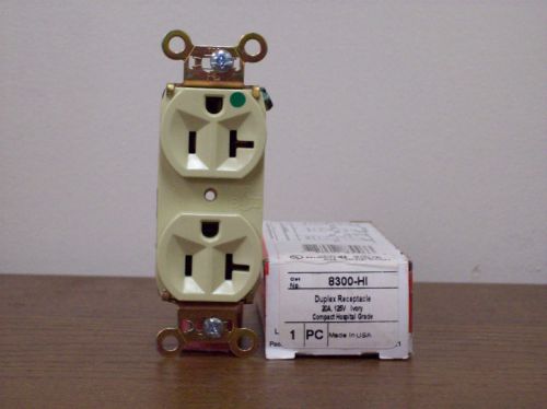 10 P&amp;S 20A HOSPITAL GRADE RECEPTACLES # 8300-HI