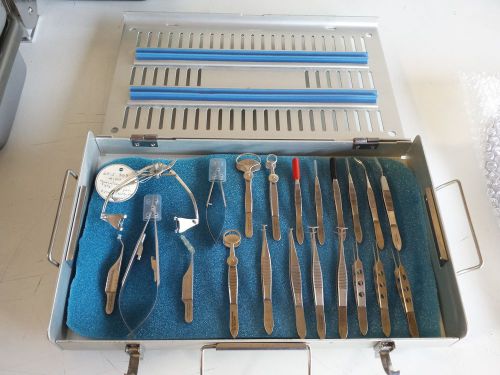 21 pc.Ophthalmology Surgical Instruments set Jarit, V.Mueller, Holco